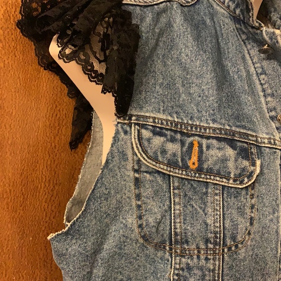 Redesigned vintage vest plus size - Picture 2 of 5